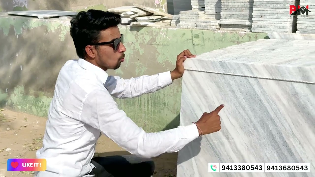 How to identify cracked marble - क्रैक मार्बल की जानकारी #marble #makranamarble