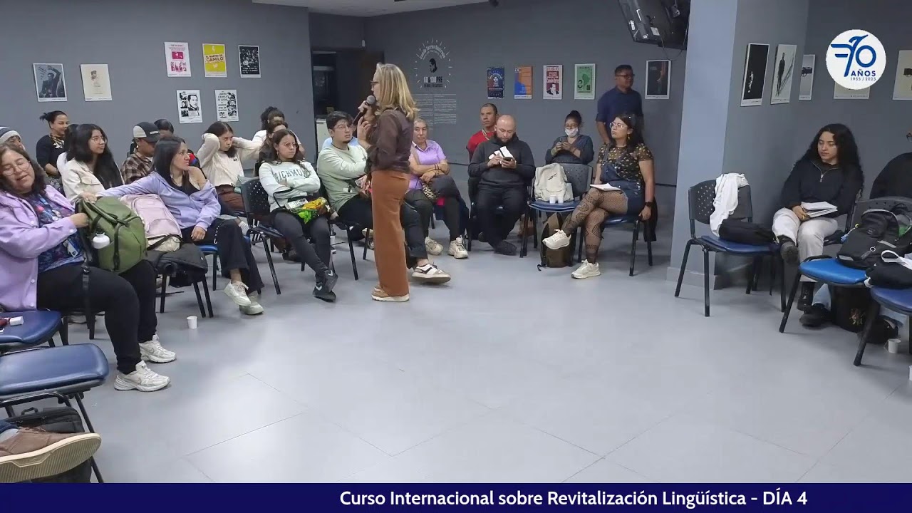 Curso Internacional sobre Revitalización Lingüística - DÍA 4