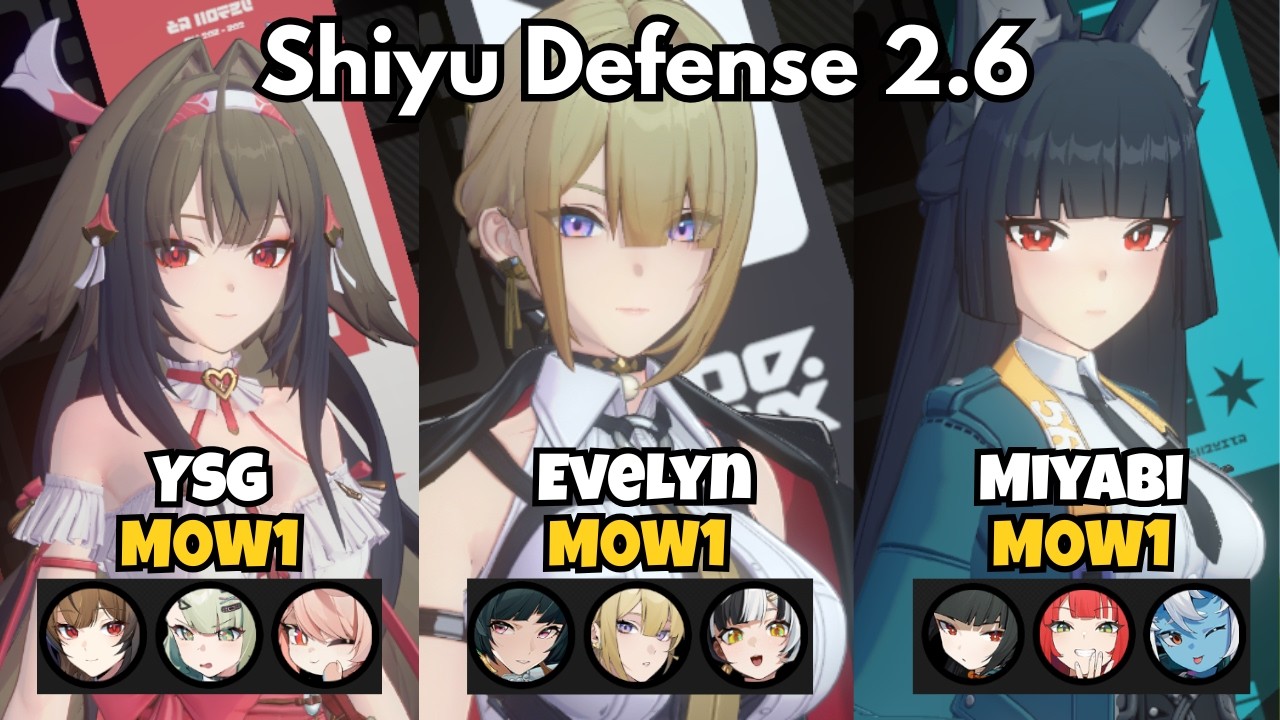 Deadly Assault! | YSG, Evelyn, Miyabi | 9-Star Clear | Zenless Zone Zero ZZZ 2.6