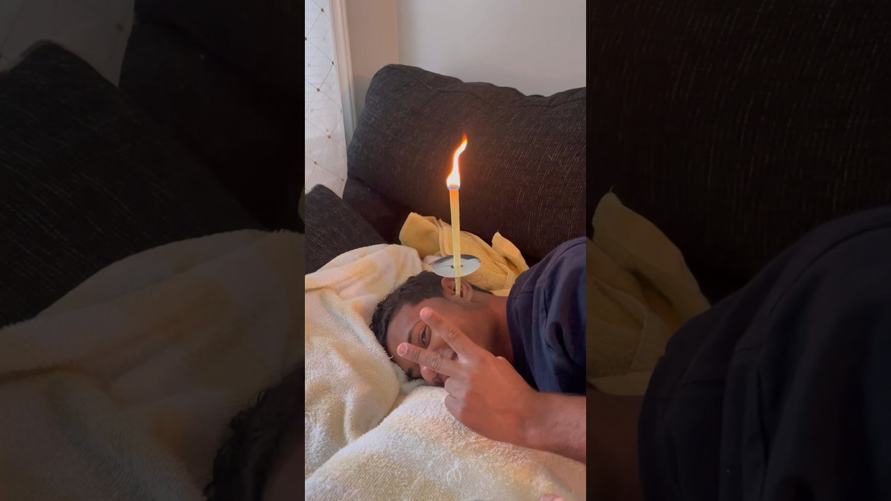 Попробовали ушные свечи из пчелиного воска &mdash; шокирующие результаты!😱