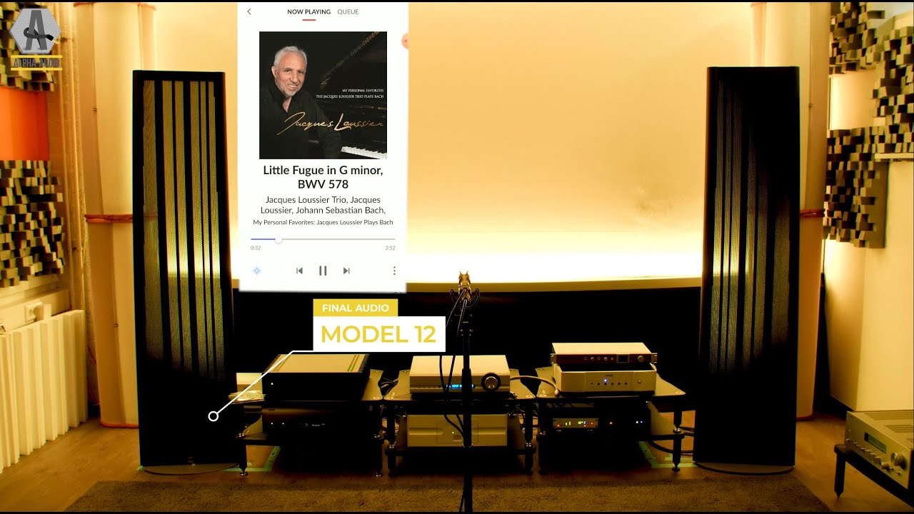 Sample Test - Final Audio Model 12 electrostatic loudspeaker