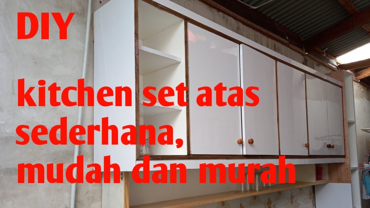 kitchen set atas minimalis - bagian 1