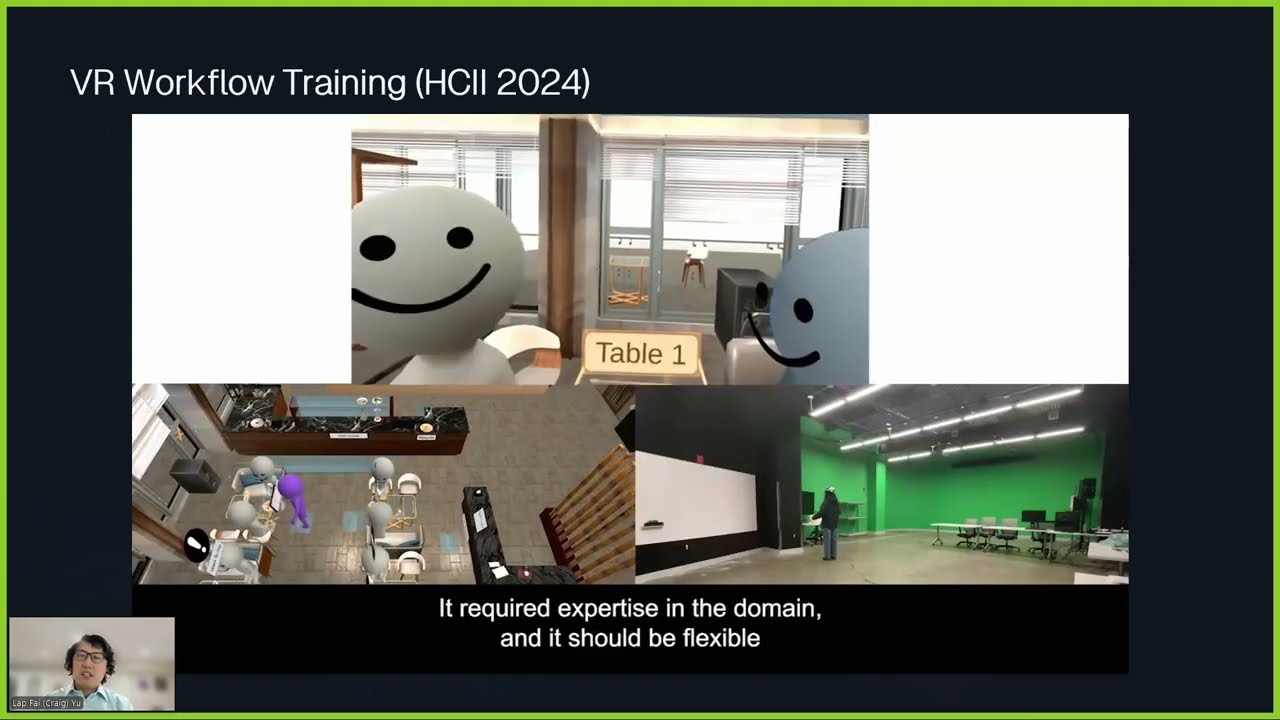 Best in XR and AI Education: Adaptive and Personalized XR Learning — Prof. Lap-Fai Yu