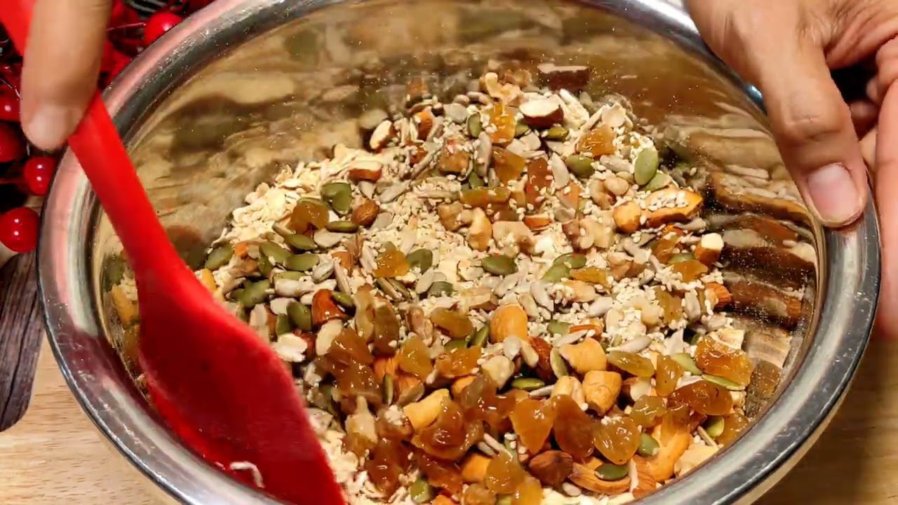 Bánh Ngũ Cốc Yến Mạch - Món ăn Healthy tốt cho cả nhà với cách làm đơn giản | Le Anh Cooking