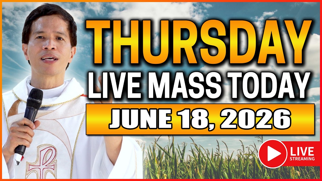 FILIPINO LIVE MASS TODAY ONLINE II JUNE 18, 2026 II FR. FIDEL ROURA