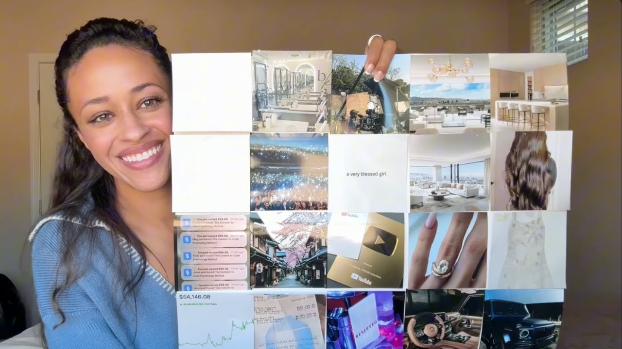 Создайте доску ВИЗУАЛИЗАЦИИ вместе со мной! | Визуализируйте свою реальность