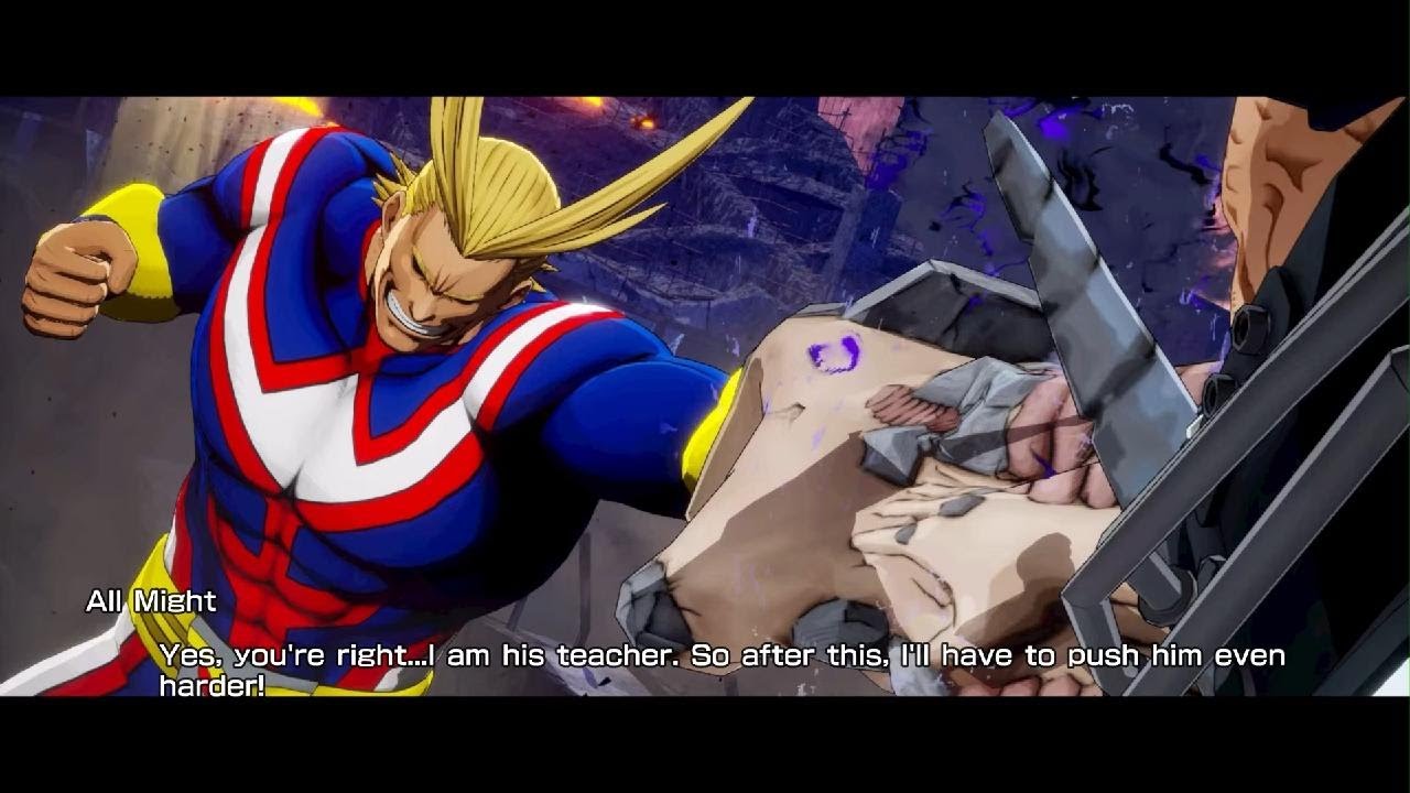 MY HERO ACADEMIA All’s Justice Archives Battles ep 4 Symbol of peace versus AFO.