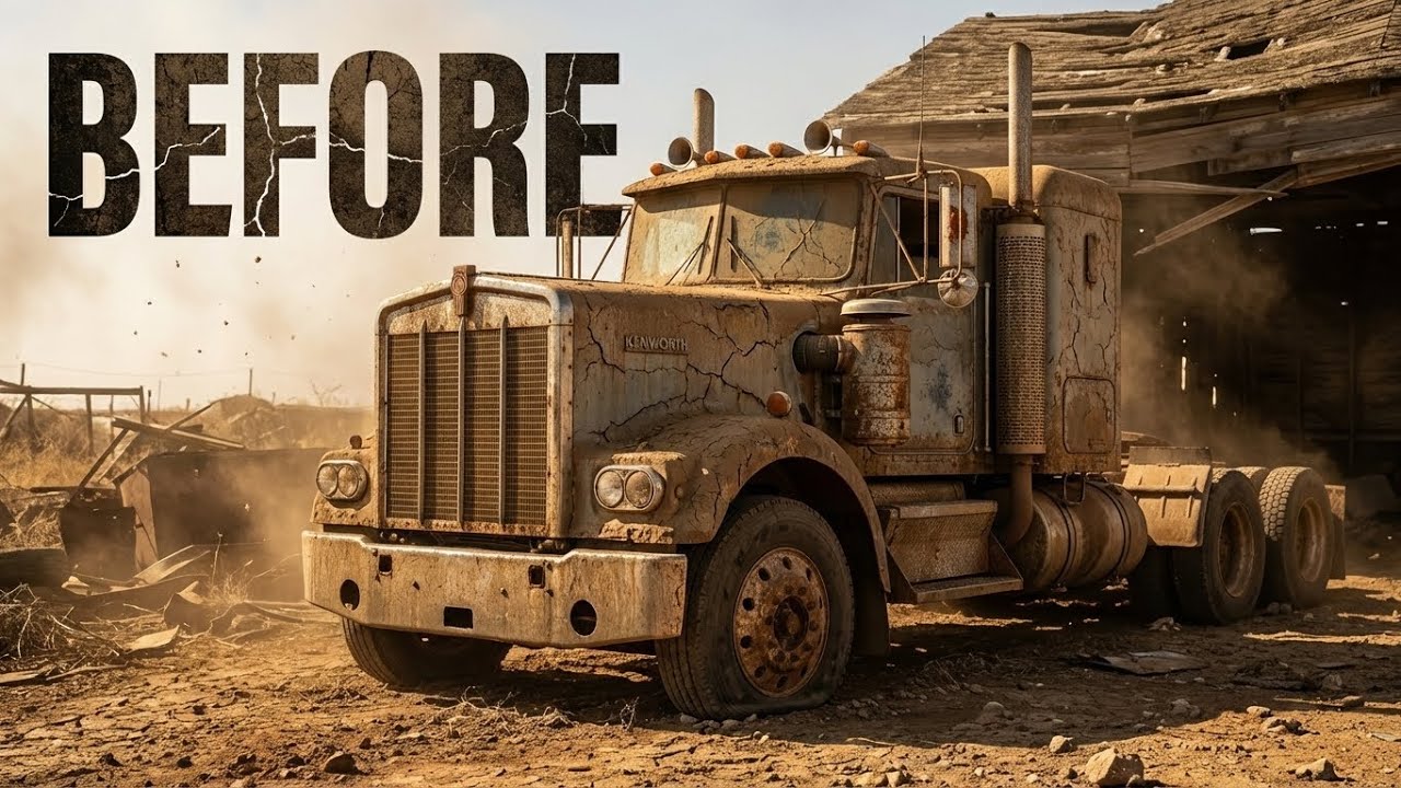 ASMR Heavy Truck Restoration | 1974 Kenworth W900A Full Restoration from Rust to Perfection