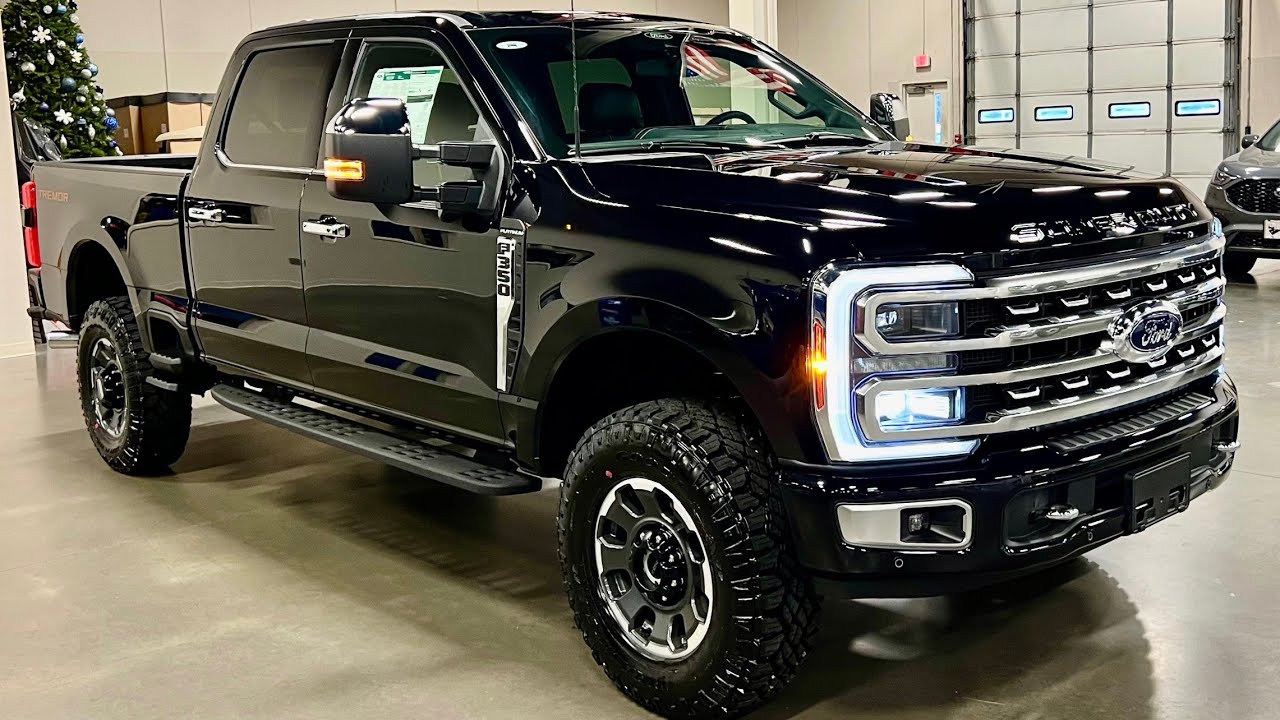 2024 F-350 Platinum TREMOR IN (Agate Black) Massage Seats 🔥