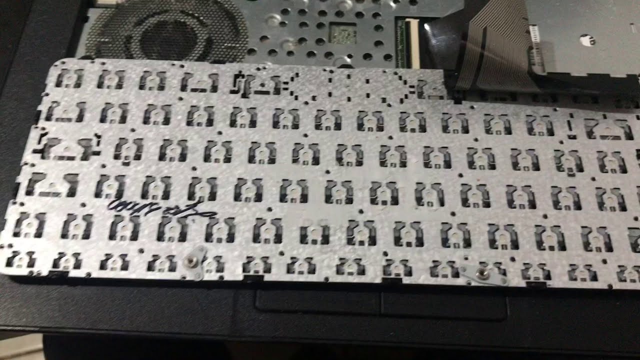 Cómo realizar limpieza de teclado hp