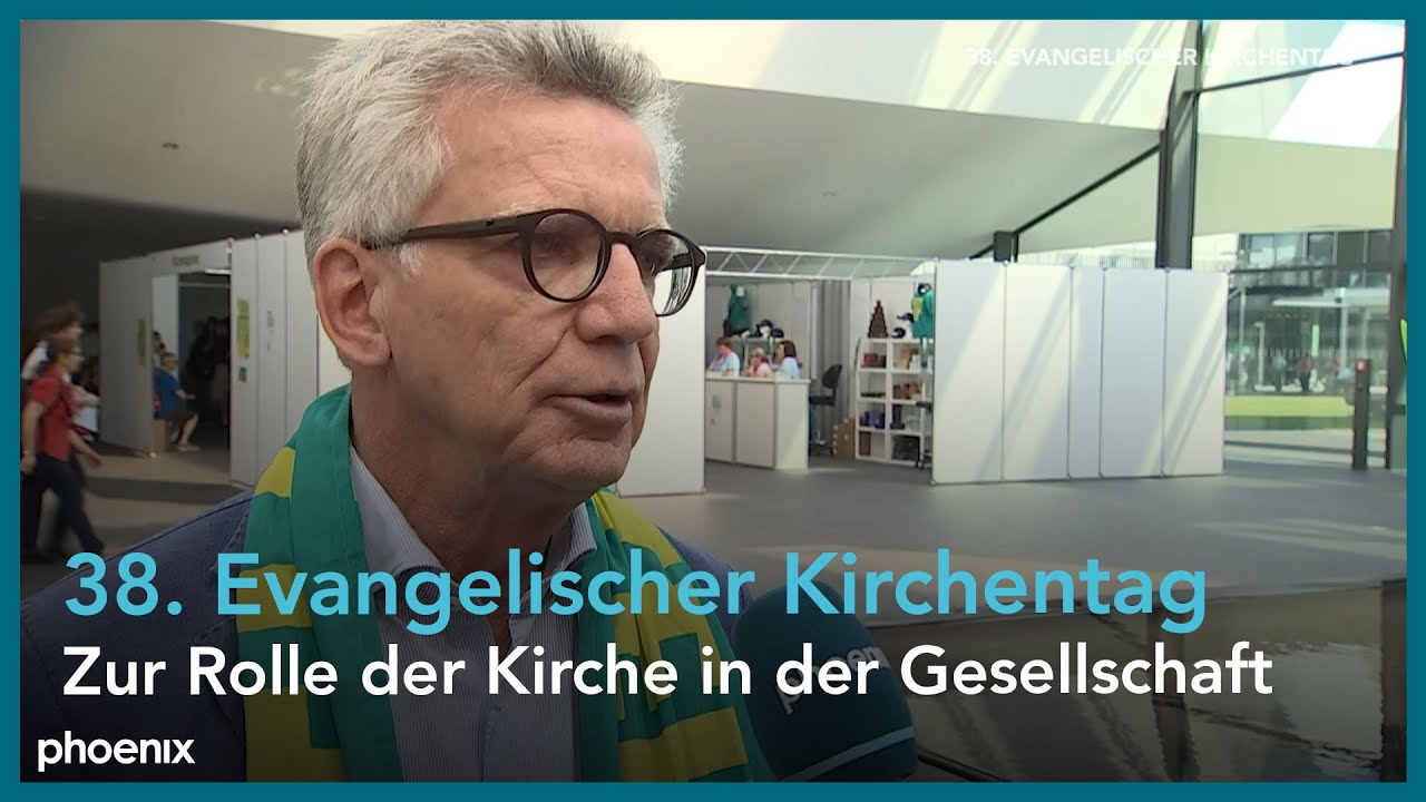 Interview mit Kirchentagspr&auml;sident Thomas de Maizi&egrave;re