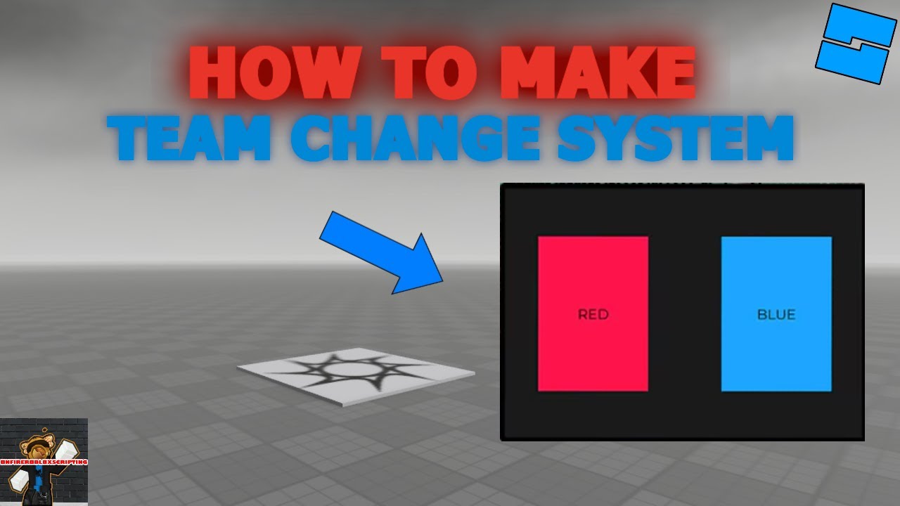 How to make a Team Change UI in Roblox Studio!
