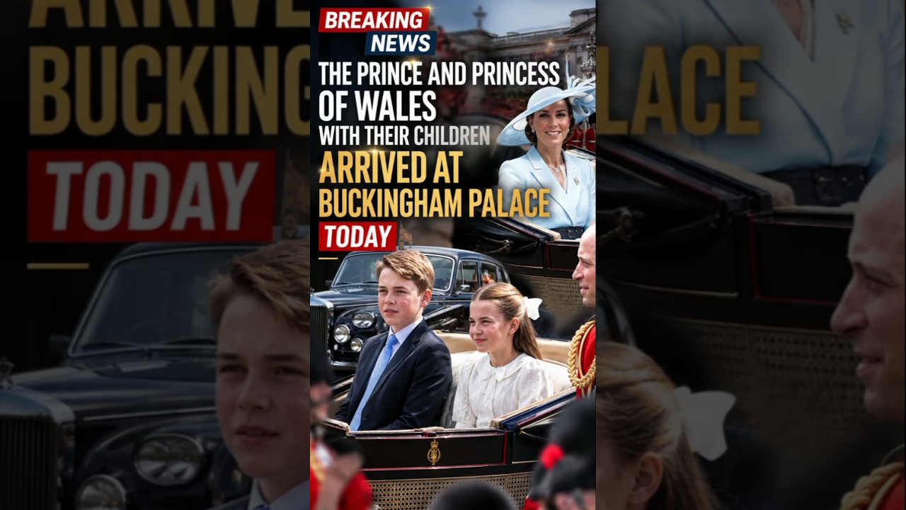 Prince & Princess of Wales Dazzle at Trooping the Colour 2026 #princesscatherine #royalfamily #kate