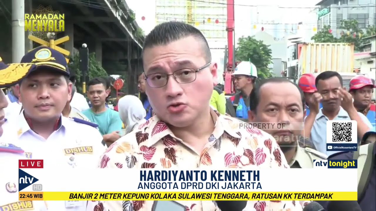 Sigap! Anggota DPRD DKI Hardiyanto Kenneth Respons Cepat Macet Flyover Latumenten | NTV TONIGHT