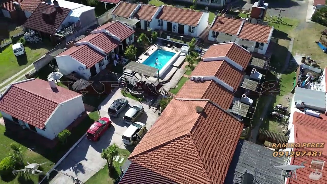 Видеосъемка с дрона MINI 3 возле коттеджей на курорте Кучилья-Альта и экскурсия по прибрежной зон...