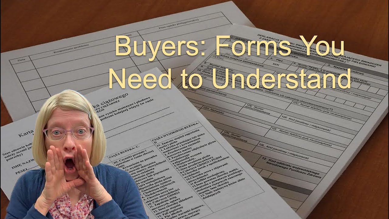 WI buyer forms you need to understand #homebuyingexperience