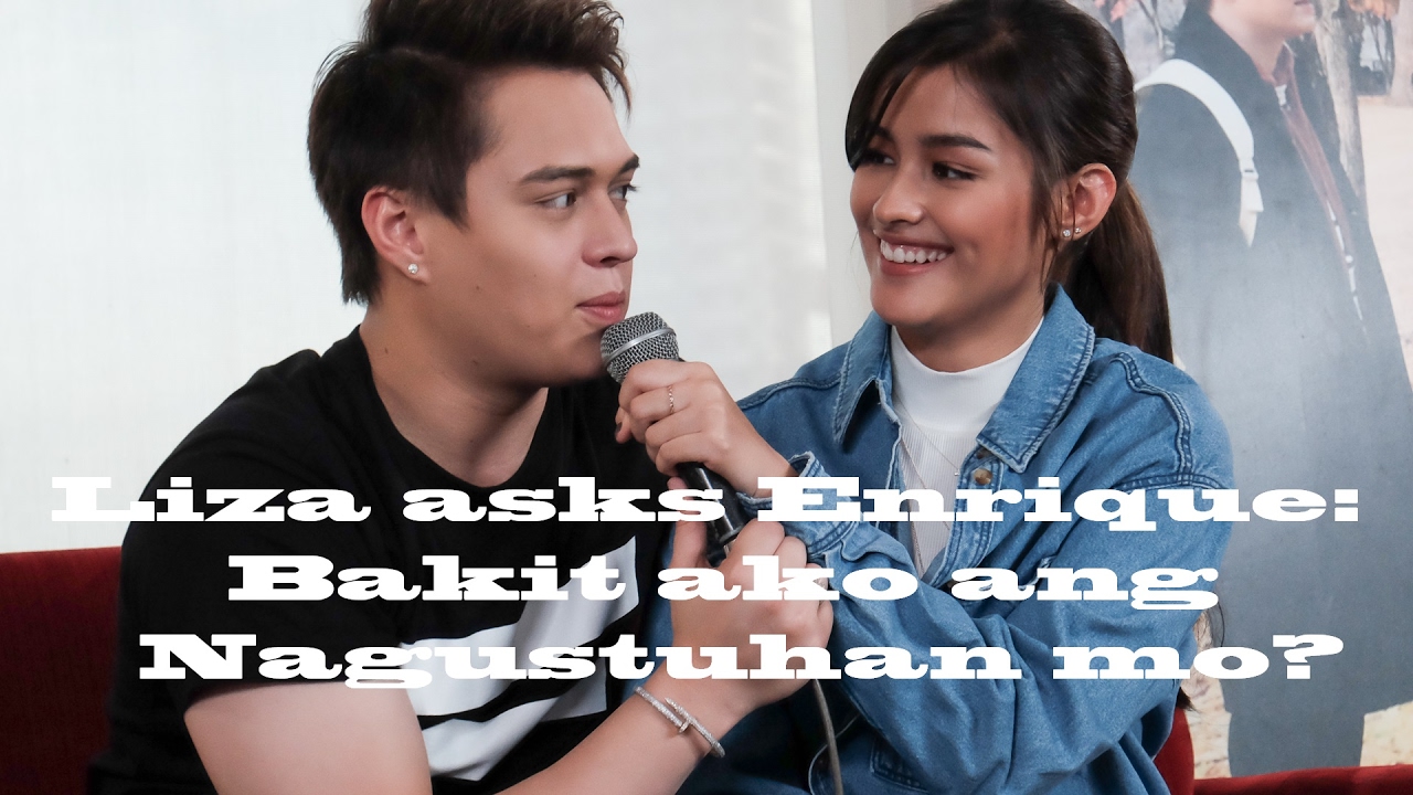 Bakit ako ang nagustuhan mo? Tanong ni Liza kay Enrique sa My Ex and Whys blogcon