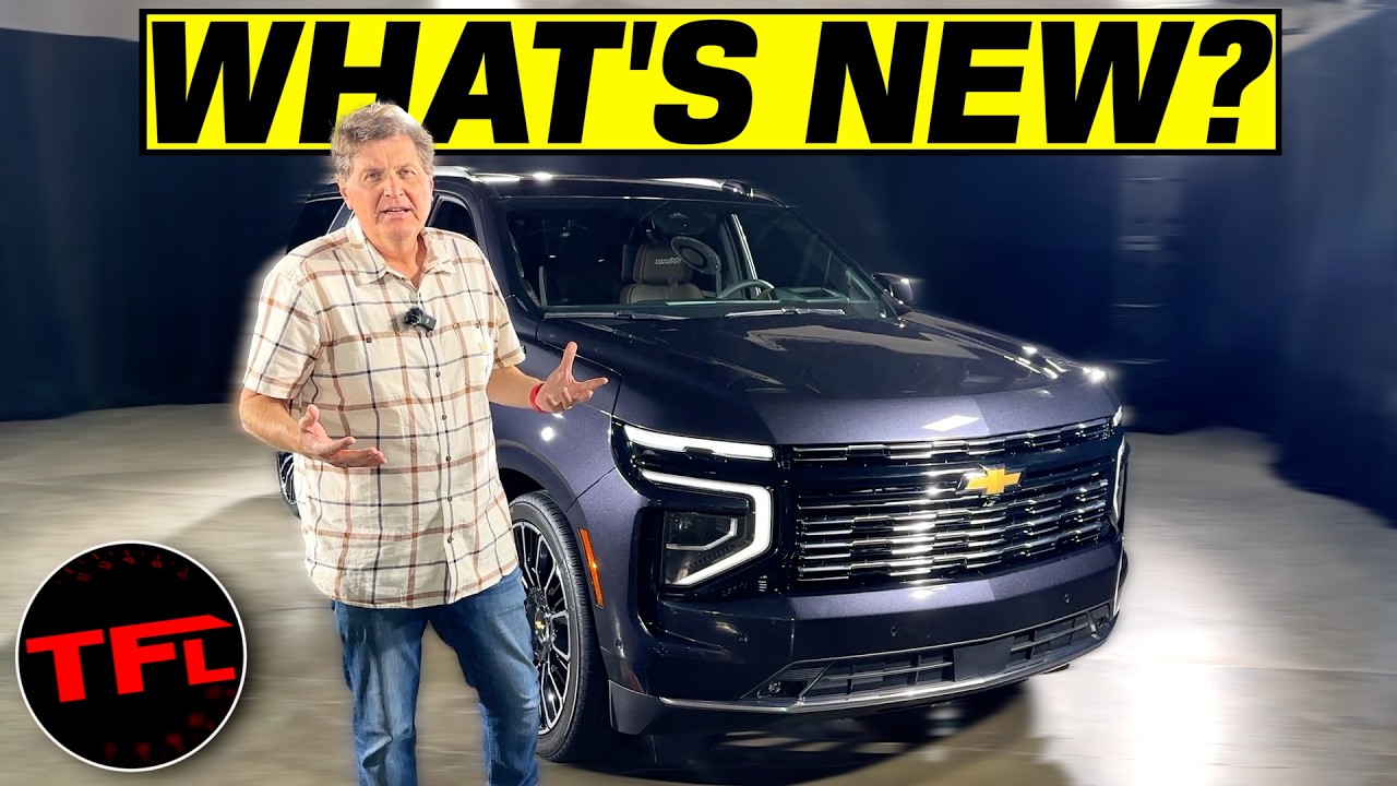 Сюрприз! Представлен Chevrolet Suburban 2025 года с ОГРОМНЫМИ обновлениями