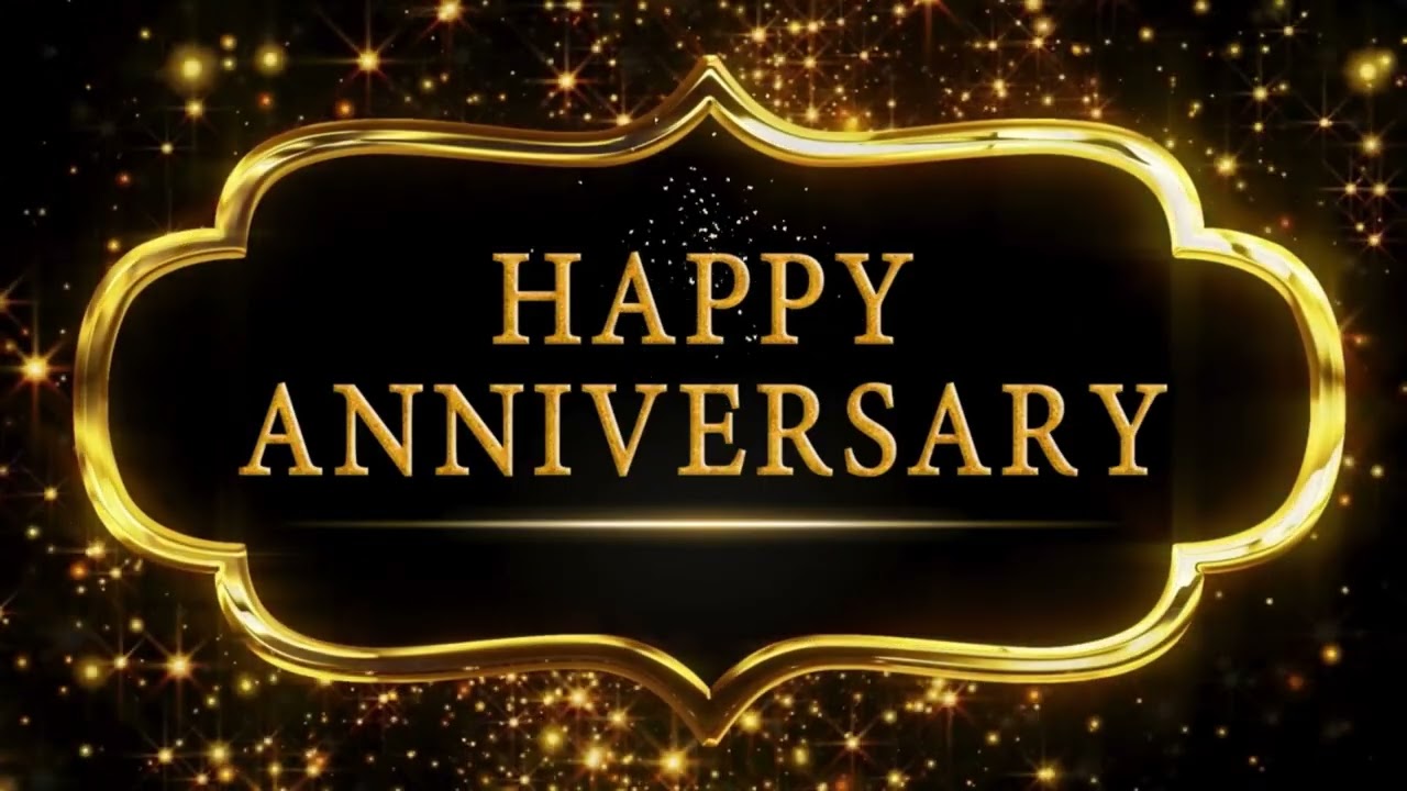 Happy Anniversary TV Background