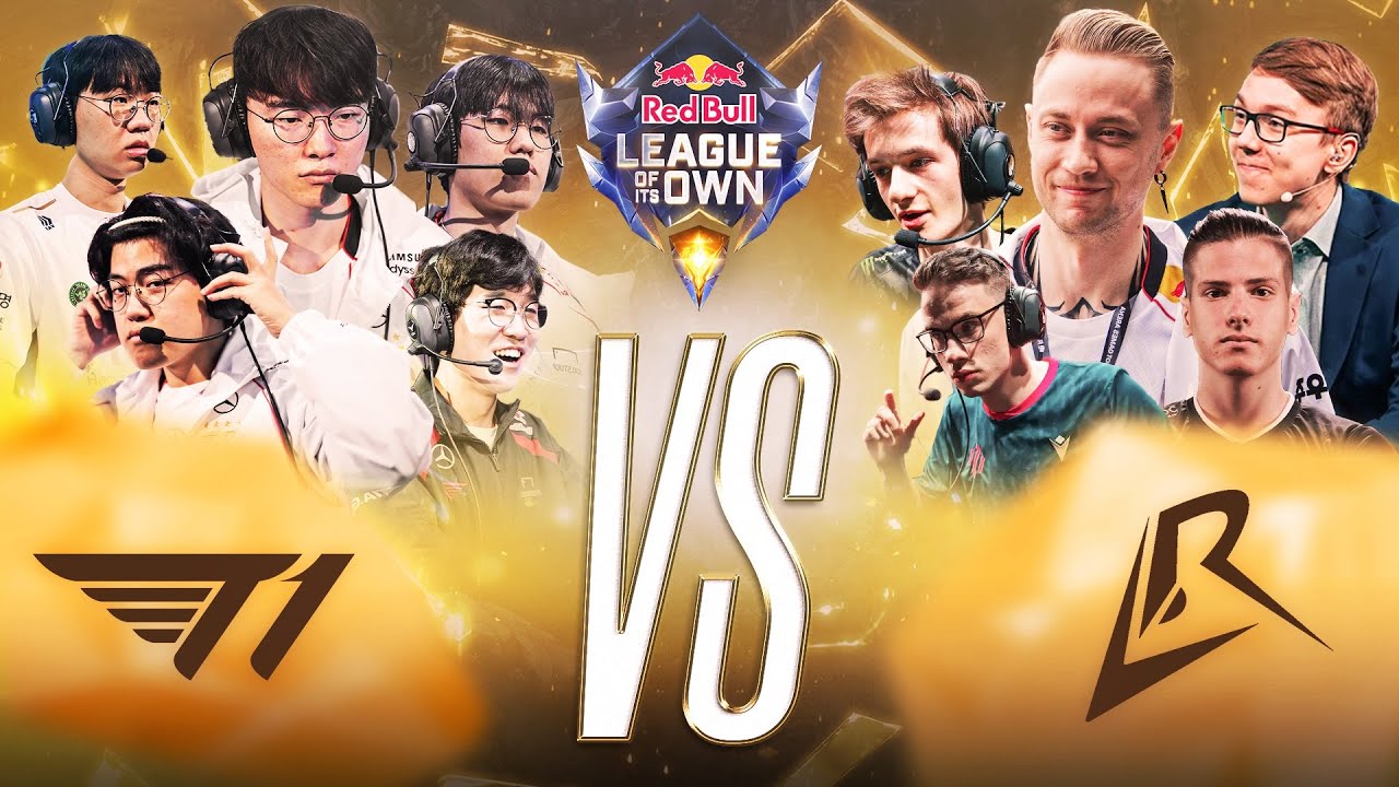 T1 vs LOS RATONES (DRUŻYNA CAEDRELA) - SHOWMATCH RED BULL LEAGUE OF IT'S OWN