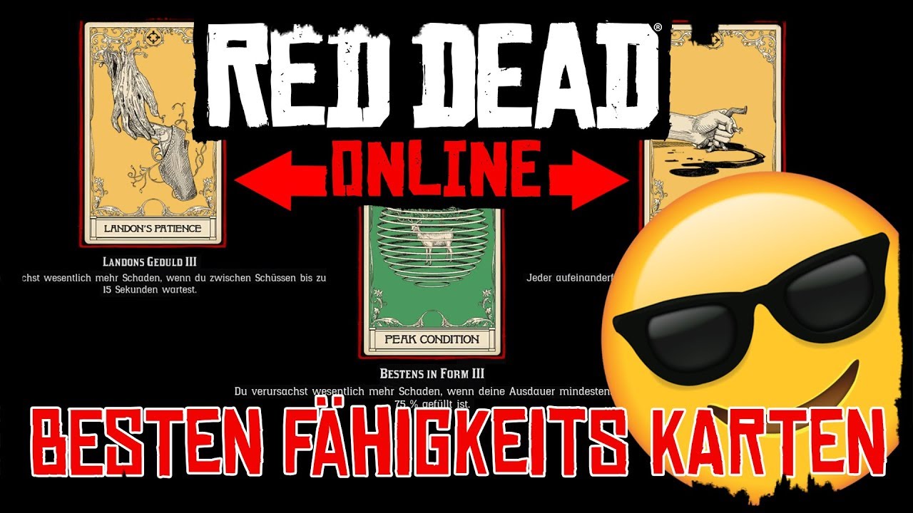 Die besten Fähigkeitskarten Teil 1 | PVP Fähigkeitskarten | DCine | Red Dead Online