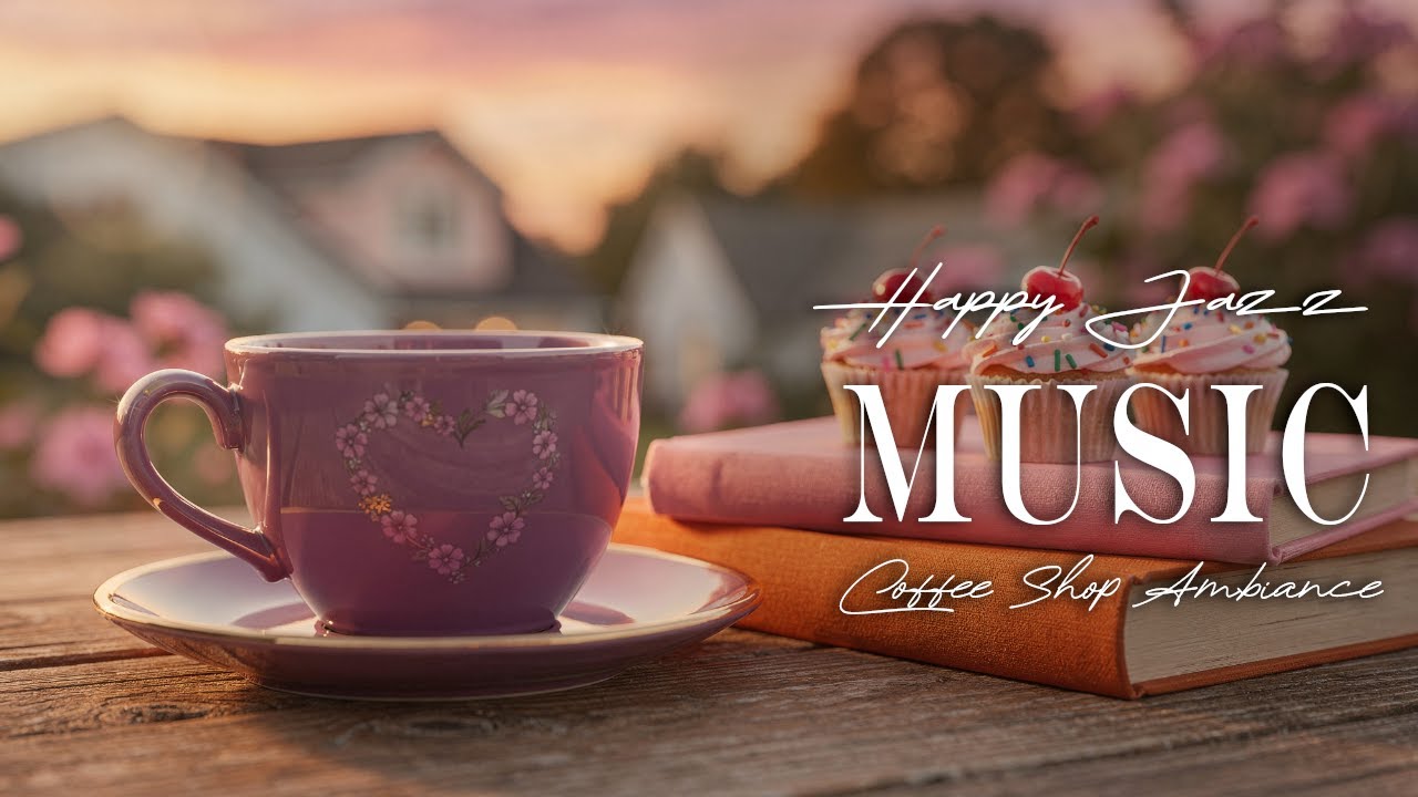Happy Jazz Music ✨ Sweet Coffee Jazz Music & Holiday Bossa Nova Instrumental for Stress Relief.