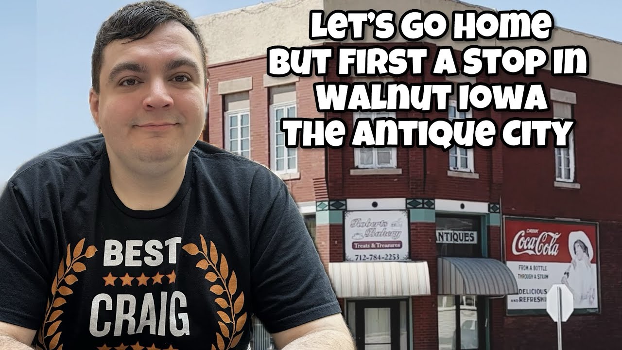 On The Road Home With A Stop In Walnut Iowa The Antique City | Mail Time!