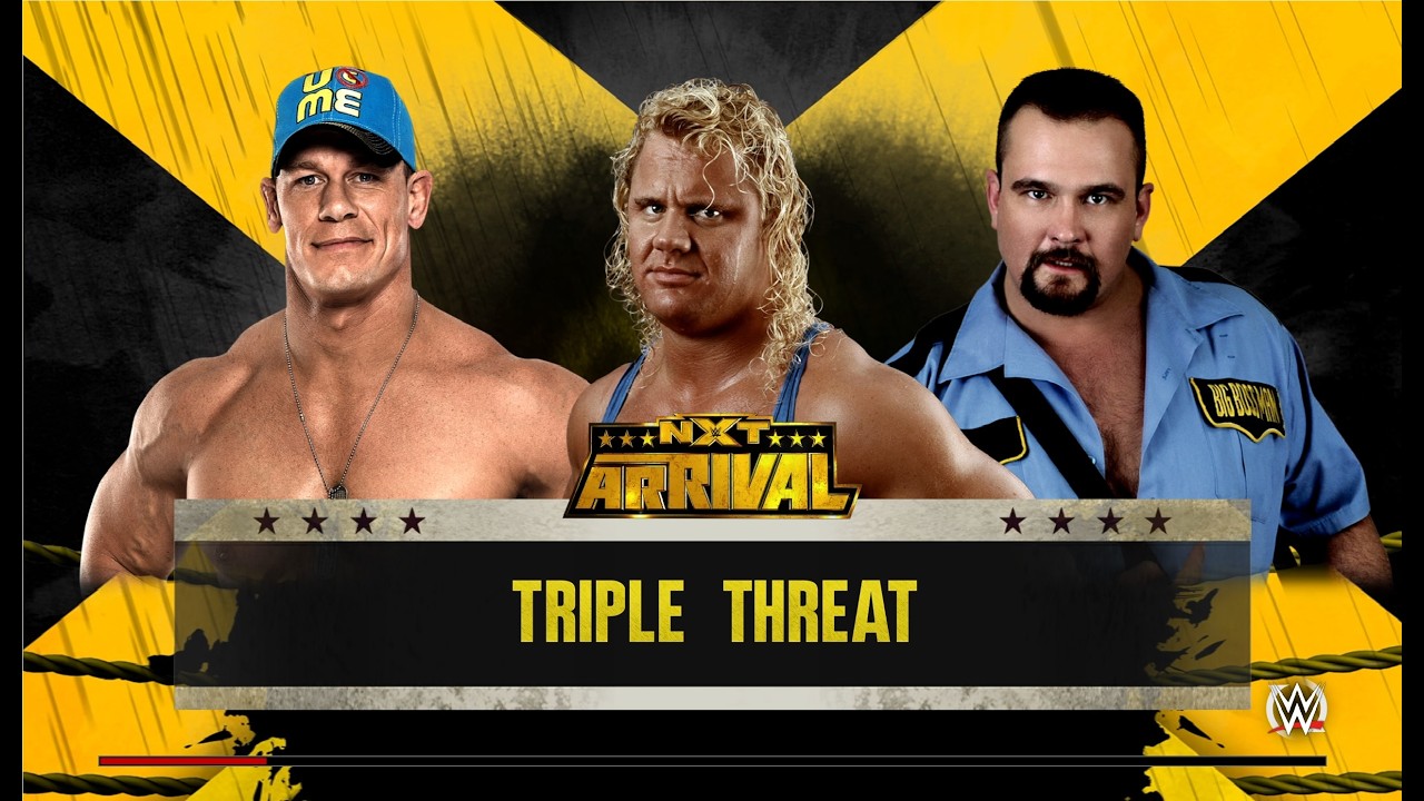 WWE 2k16 интерконтинентальный пояс 3 men Mr.Perfect - Big Boss Man - John Cena бой третий