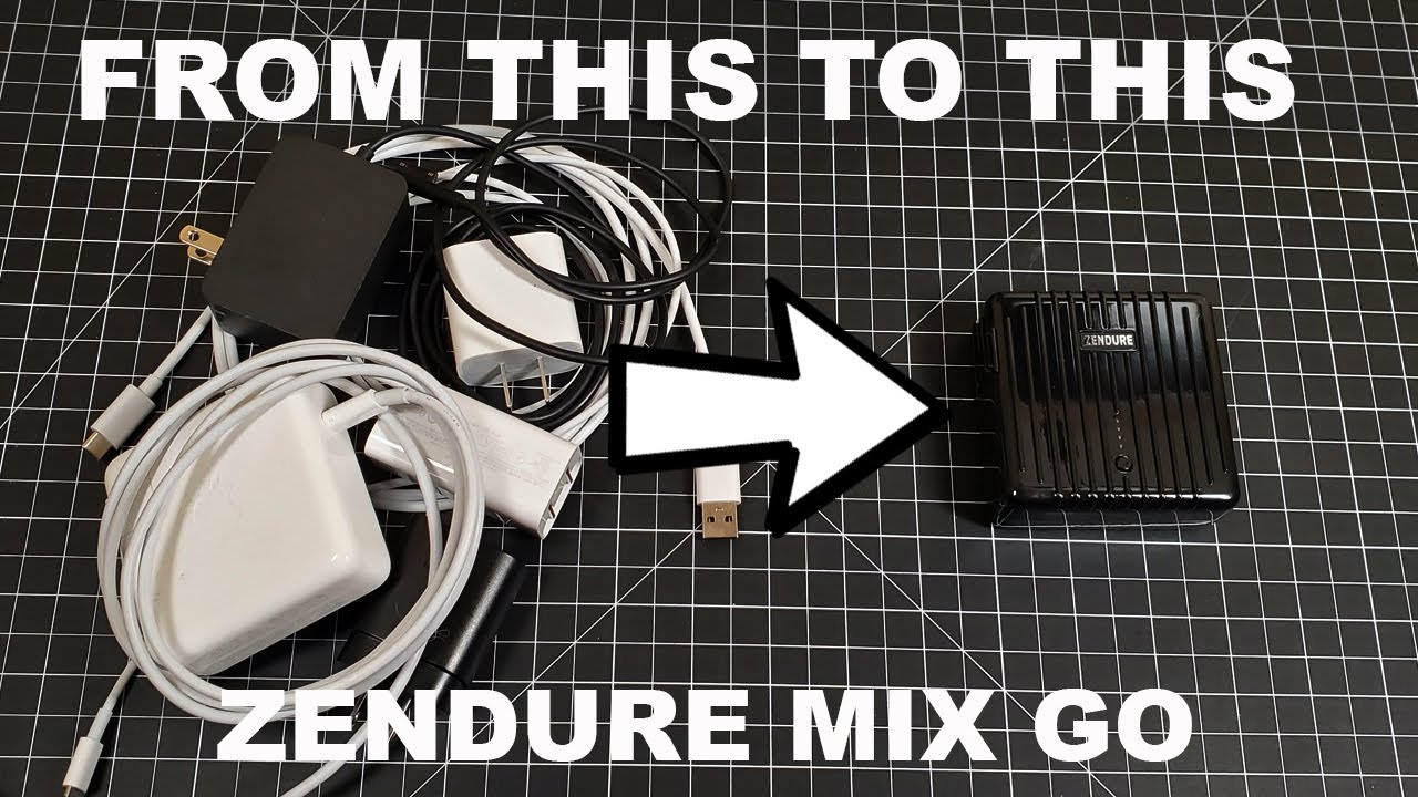 Consolidate ALL Your Chargers! Zendure Mix Go 45W Fast Charger, Best Power Bank Wall Charger