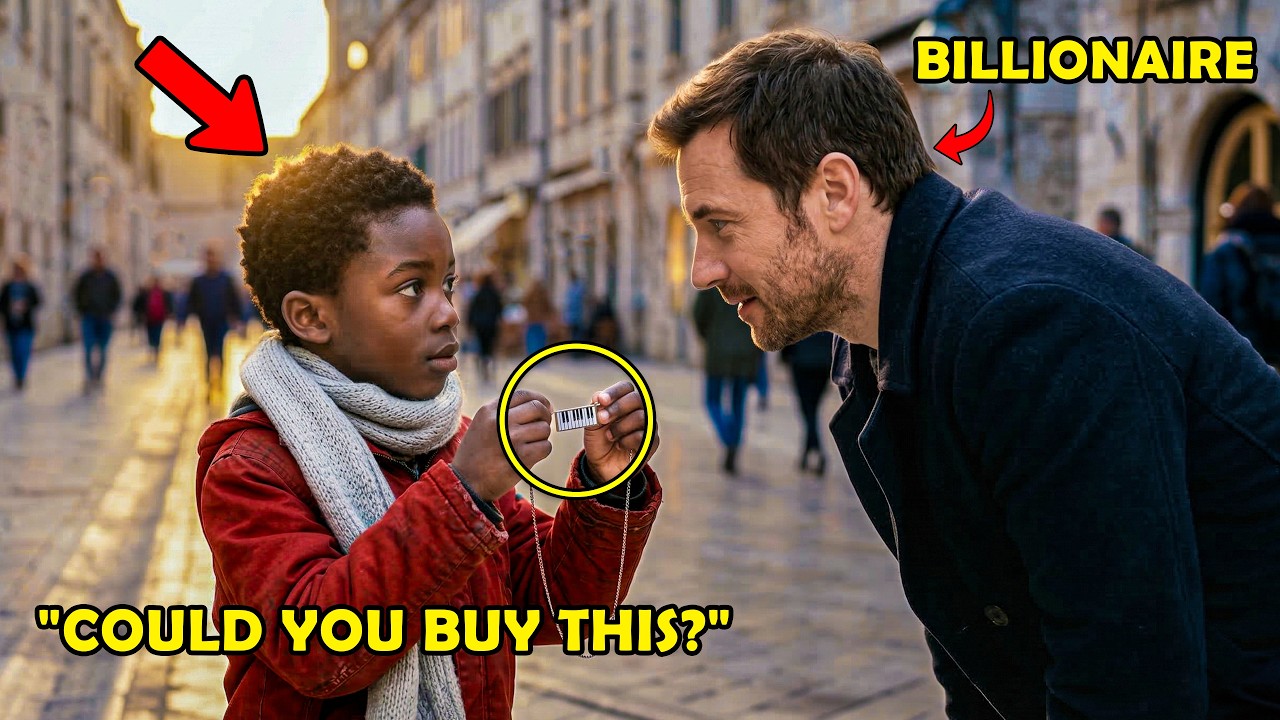 &ldquo;Can You Buy This &rdquo; A Poor Boy Asks a Billionaire &mdash; He Ignores Him Until He Notices the Necklace
