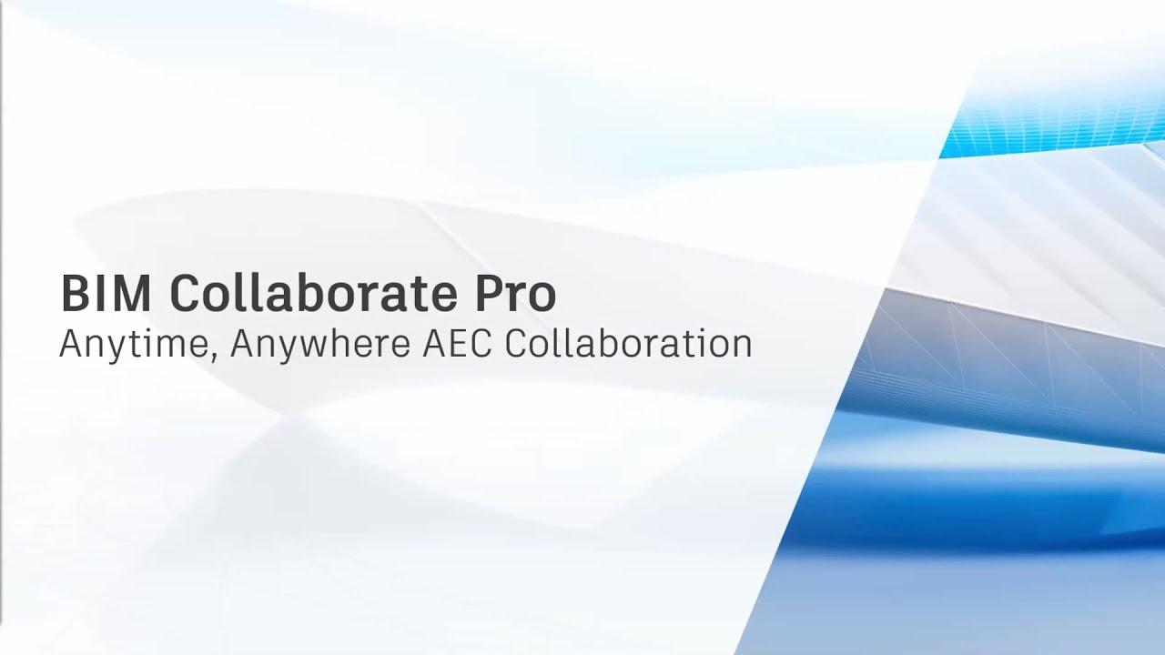 BIM Collaborate Pro Webinar