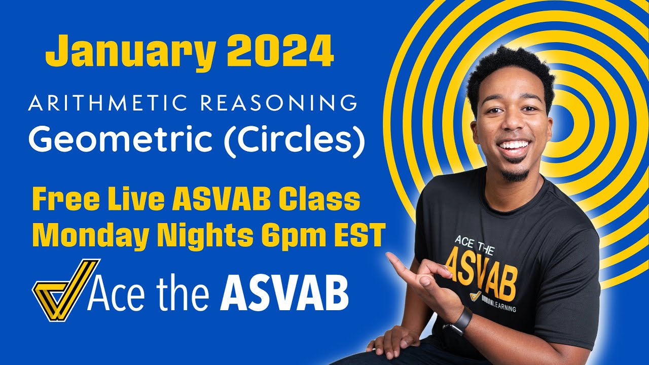 Learn and Master ASVAB Circle Word Problems! (2 hour class recording)