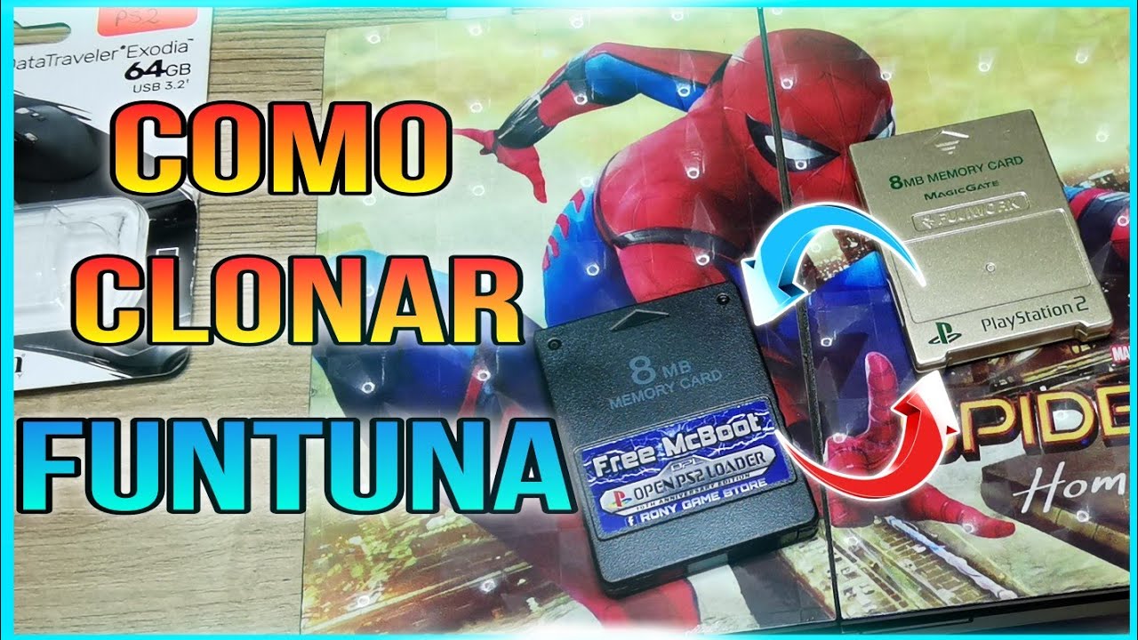COMO CLONAR FUNTUNA DE UNA MEMORY CARD A OTRA  !!
