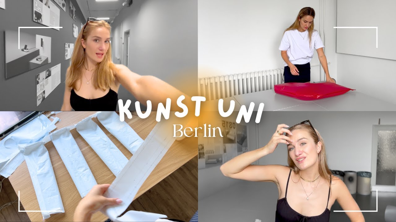 Stressige Woche an der Kunst Uni - Produkt Design Studium 📐✨