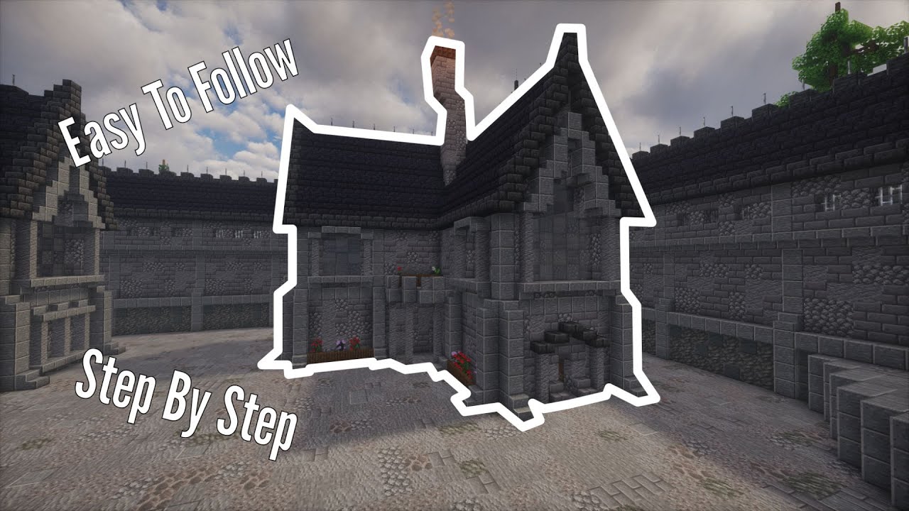 🦇 Gothic Minecraft House Tutorial | Dark Medieval Build 🦇