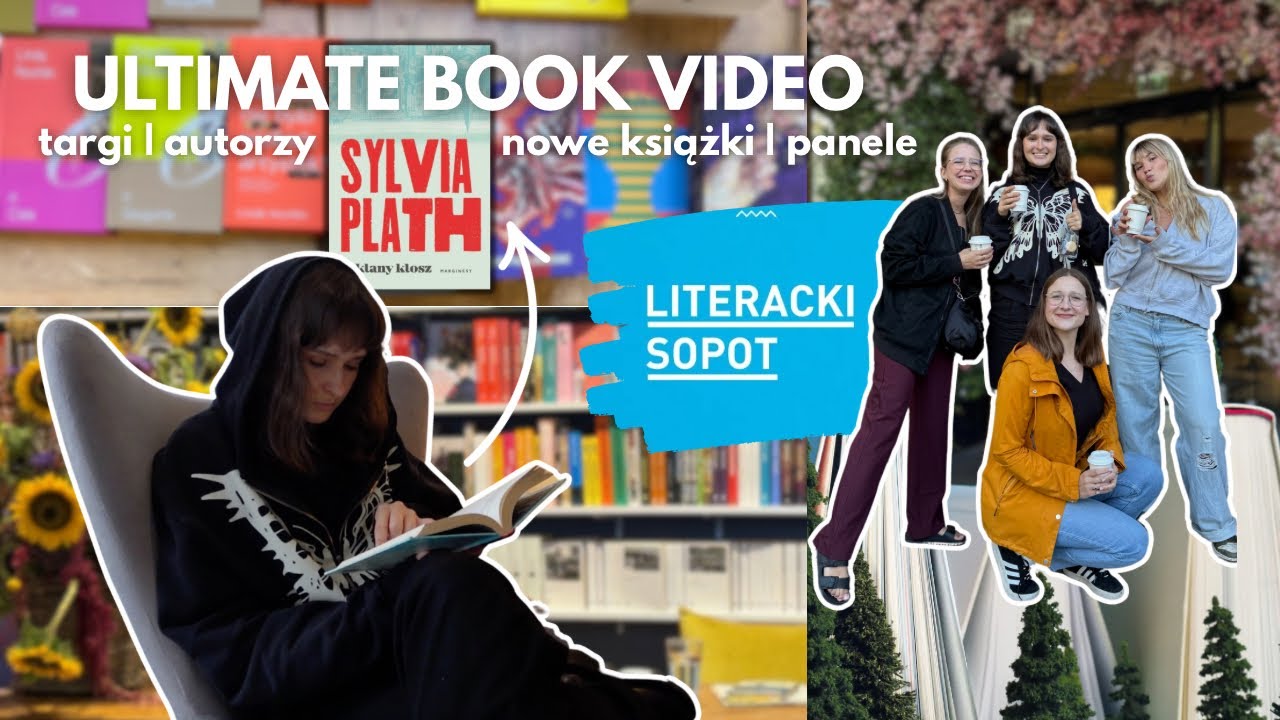 Literacki Sopot, nowe książki i zapowiedzi | ULTIMATE BOOK VIDEO 🌊😴