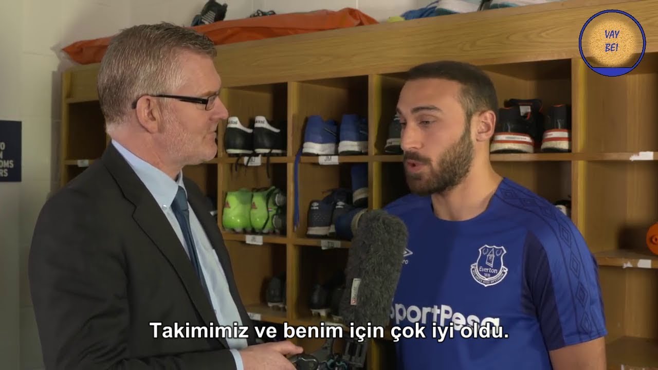 Cenk Tosun'la Everton Show da yapılan İngilizce Röportaj (Türkçe Altyazılı)