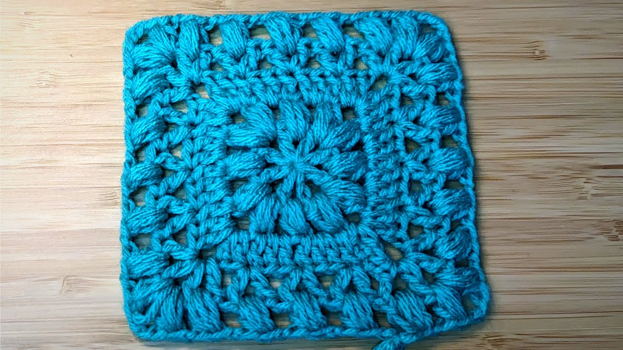How to crochet a granny square.| Easy, slow and beginner-friendly with full tutorial. 