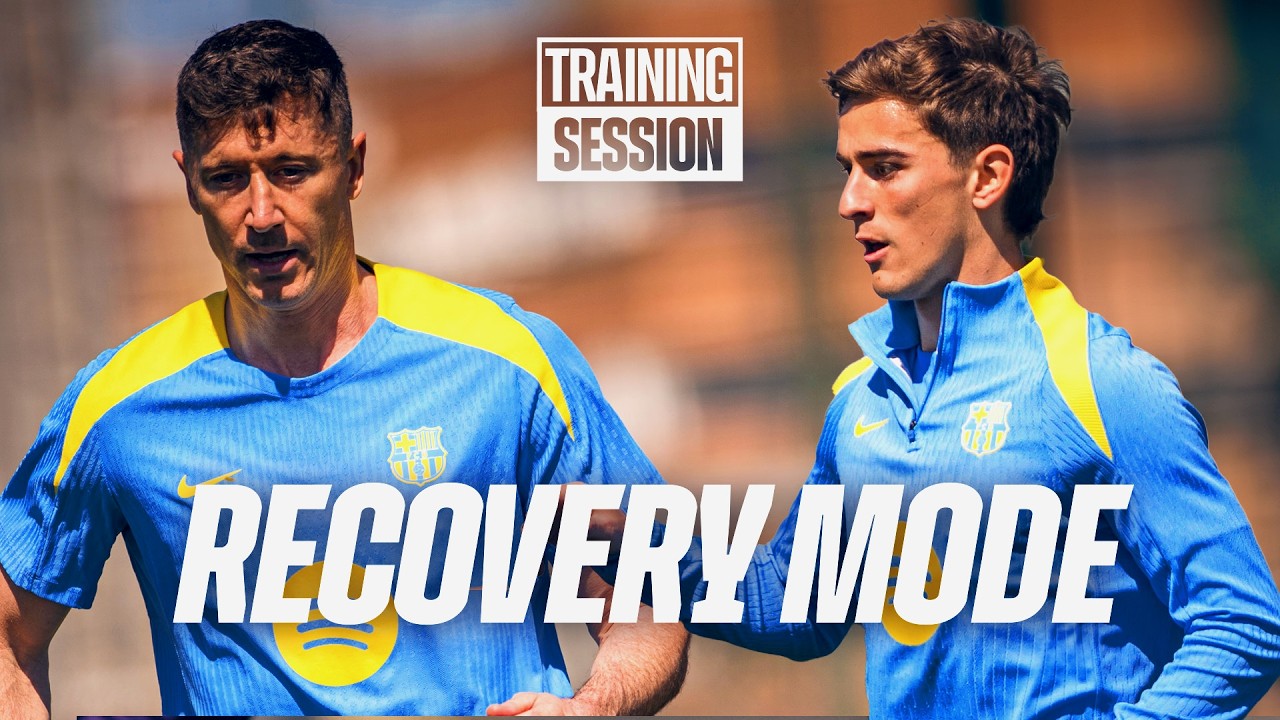 &iexcl;DE VUELTA A LA ACCI&Oacute;N! Listos y concentrados para Europa | Entrenamiento FC Barcelona 🔵🔴
