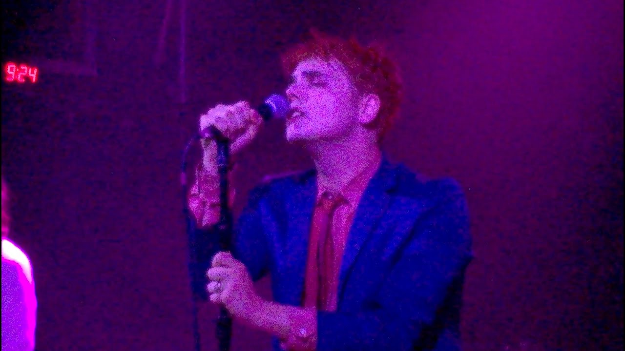 “Television all the time” by Gerard Way at Irving Plaza (New York, 2014.10.20)