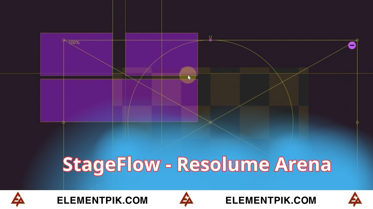 Cài đặt và demo StageFlow cho Resolume Arena [ElementPik.com]