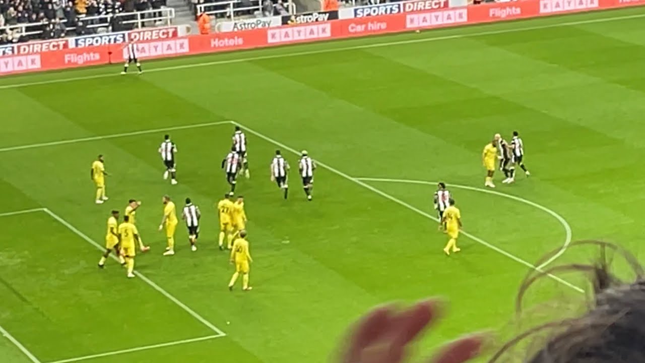 NEWCASTLE 3-3 BRENTFORD JAMAAL LASCELLES GOAL !!!!!!