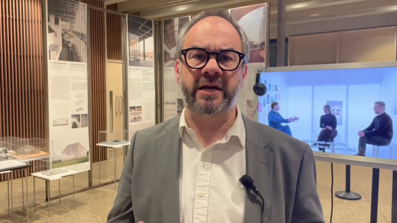 Minister for London Paul Scully MP visits Kingston University for EU Mies exhibition launch