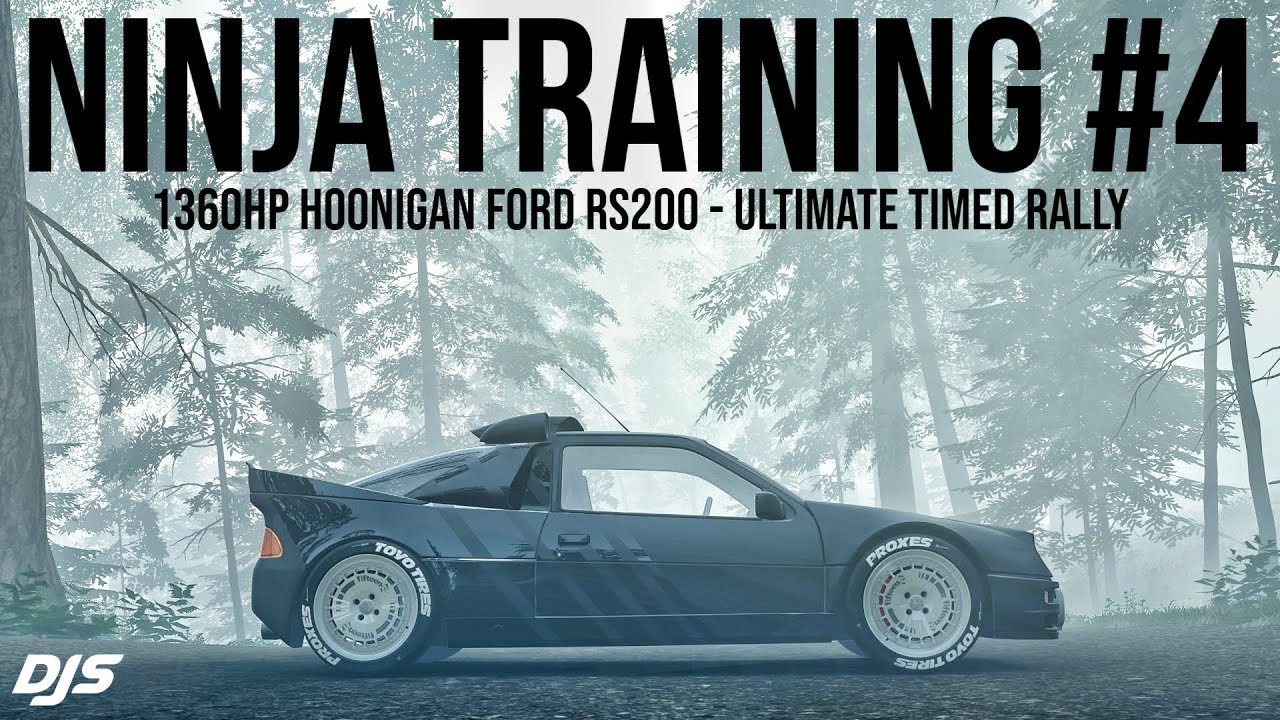 NINJA TRAINING #4 - 1350hp Hoonigan RS200 - Forza Horizon 4