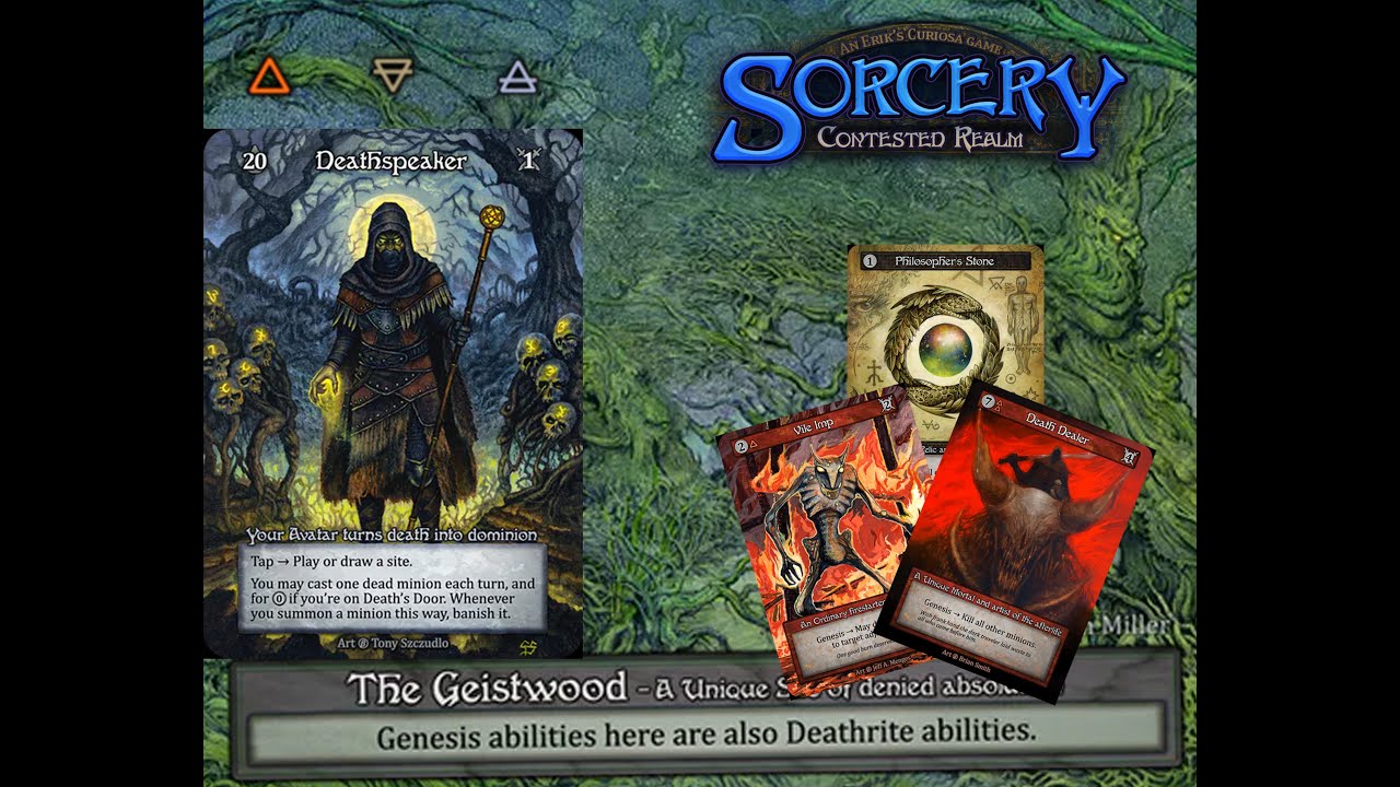 Create undead value with the Deathspeaker - Sorcery Contested Realm Deck Teck
