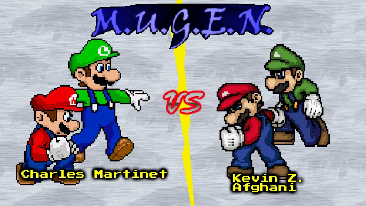 MUGEN (Segami + Ap98) Mario Bros vs Super Mario Bros