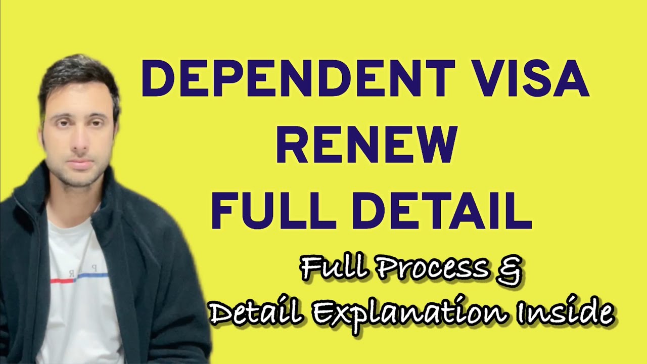 Dependent Visa Renew Procedures||JAPAN||