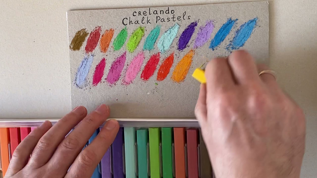 Пастельна крейда (Chalk Pastels Crelando) - палітра 25 кольорів