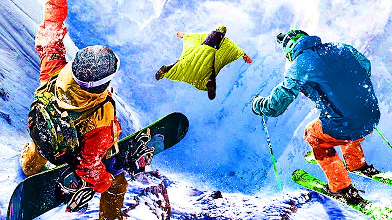 Steep - БЕЗУМНЫЕ ТРЮКИ! [1080p-60FPS]