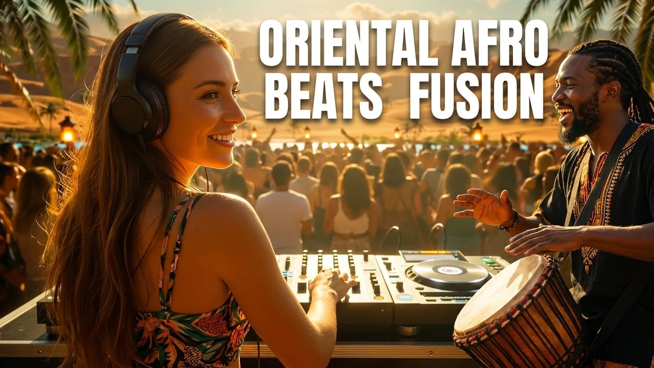 ✨SAND WHISPERS - Oriental Afro Beats Fusion ✨ Organic Deep House 2026 Instrumental
